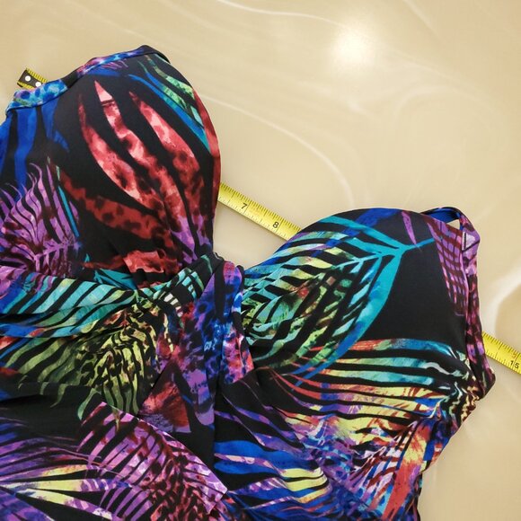 Miraclesuit Tropicat Marina Underwire Tankini Top - Picture 16 of 16